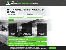 Tablet Screenshot of mining-recruitment-jobs.com